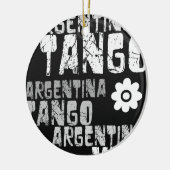 Argentina Tango Keramisch Ornament (Links)