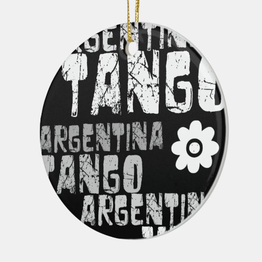 Argentina Tango Keramisch Ornament (Links)