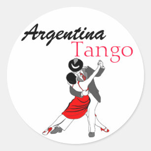 Argentina Tango Ronde Sticker