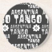 Argentina Tango Zandsteen Onderzetter (Voorkant)