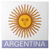 ARGENTINA TEGELTJE (Voorkant)