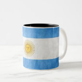 Argentina Tweekleurige Koffiemok (Voorkant rechts)