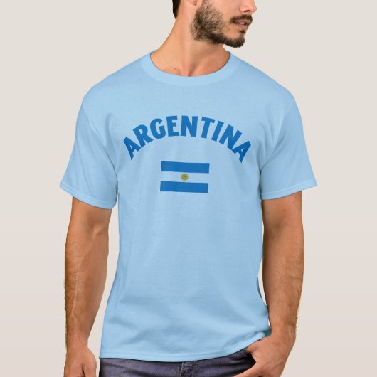 Argentina World Cup Soccer T-shirt (Voorkant)