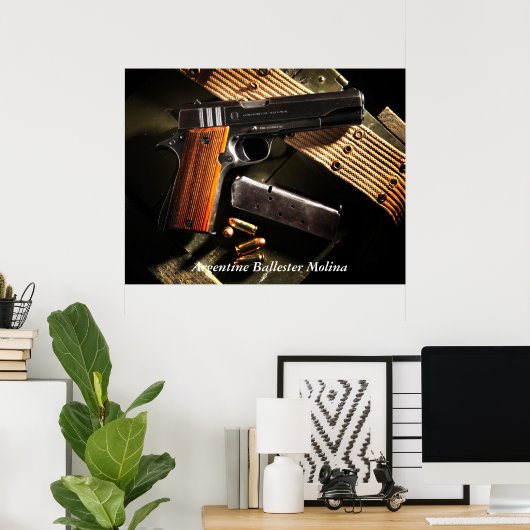 Argentine Ballester Molina Poster (Thuiskantoor)