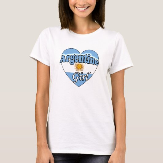 Argentine Girl T-shirt (Voorkant)