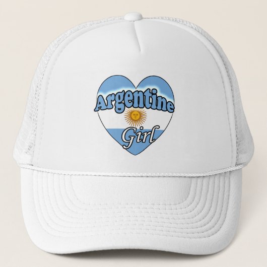 Argentine Girl Trucker Pet (Voorkant)