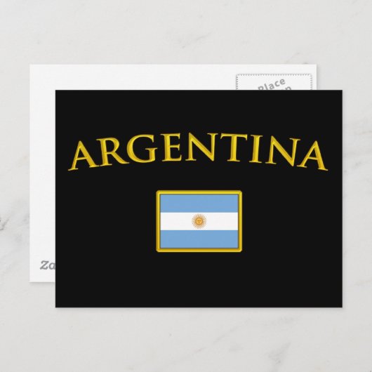 Argentine Gold Briefkaart (Voorkant / Achterkant)