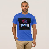 Argentine Tango Buenos Aires Fileteado Porteño T-shirt (Voorkant volledig)