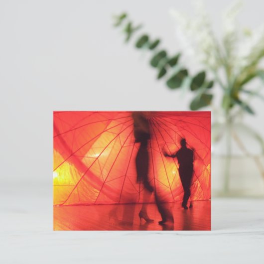 Argentine Tango Dancers Briefkaart (Staand voorkant)