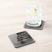 Argentine Tango vervoert me citaat Bier Onderzetter (Rechterzijde)