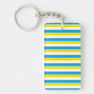 argentiniaanse vlag strepen land symbool blauw wit sleutelhanger