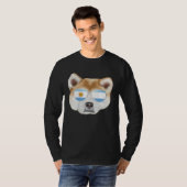 Argentinian Flag Akita Dog Argentina Pocket T-shirt (Voorkant volledig)