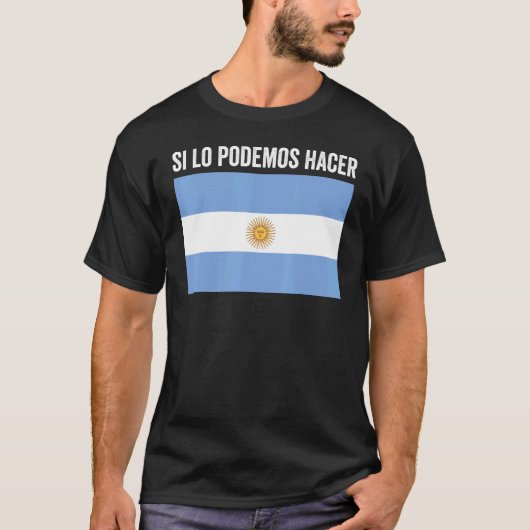 Argentinian Flag Argentina Soccer team 2022 T-shirt (Voorkant)