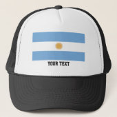 Argentinian flag trucker pet (Voorkant)