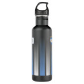Argentinië 10 Soccer Jersey Argentina Football Fan Waterfles (Voorkant)
