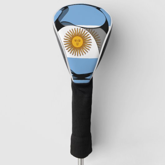 Argentinië #1 golfheadcover (Voorkant)