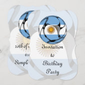 Argentinië #1 kaart (Voorkant / Achterkant)