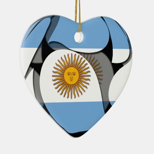 Argentinië #1 keramisch ornament (Rechts)