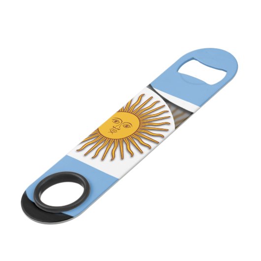Argentinië #1 speed flessenopener (Voorkant Gekanteld)