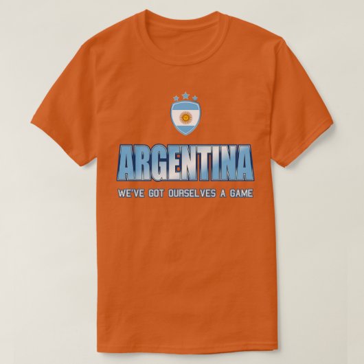 ARGENTINIË 2 SIDED LIMITED EDITION T-SHIRT (Design voorkant)