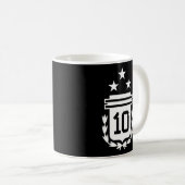 Argentinië 3 sterren Argentijnse vlag drie sterren Koffiemok (Voorkant rechts)