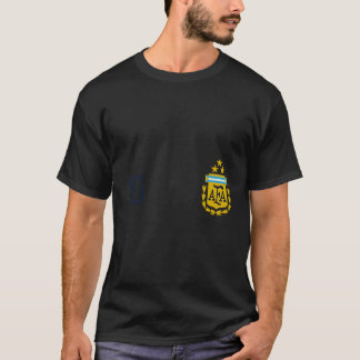 Argentinië 3 sterren Argentijnse vlag Drie sterren T-shirt