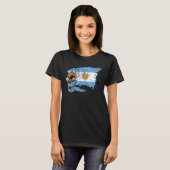 Argentinië Argentijnse vlag Pride Argentinië T-shirt (Voorkant volledig)