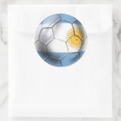 Argentinië Argentijnse Voetbal Shirten Ronde Sticker (Tas)