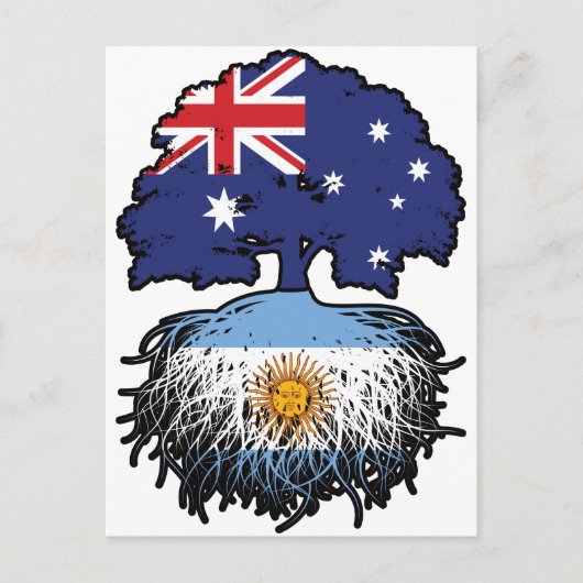 Argentinië Argentinië Australiër - strandwortel Briefkaart (Voorkant)