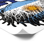 Argentinië Argentinië Australiër - strandwortel Poster (Hoek)