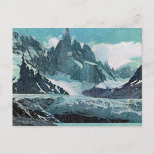 Argentinië, Argentinië, Cerro Fitz Roy 3375m Briefkaart (Voorkant)