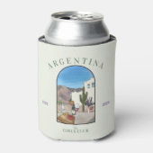 Argentinië Bachelorette Meisjes Club Koelbox Blikjeskoeler (Blikje Voorkant)