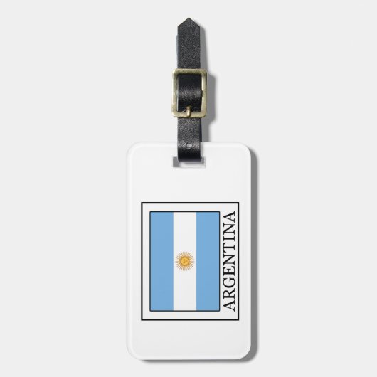 Argentinië Bagagelabel (Voorkant verticaal)