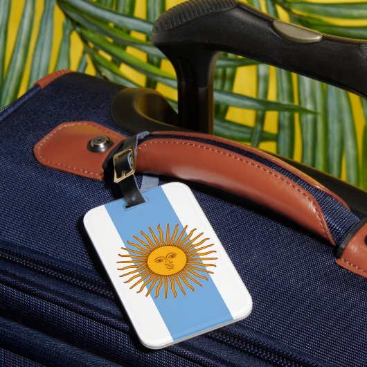 Argentinië Bagagelabel (Voorkant Insitu 1)