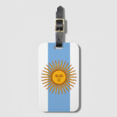 Argentinië Bagagelabel (Voorkant (verticaal))