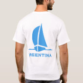 Argentinië - Boot T-shirt (Achterkant)