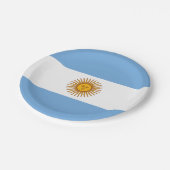 Argentinië Bord vlaggenpapier (Gekanteld)