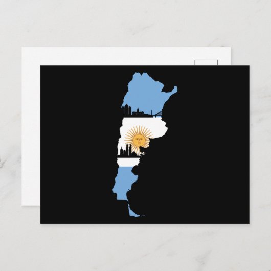 Argentinië Briefkaart (Voorkant / Achterkant)