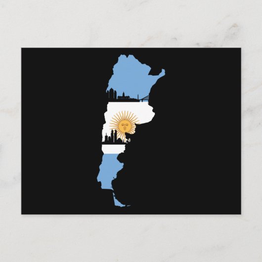 Argentinië Briefkaart (Voorkant)