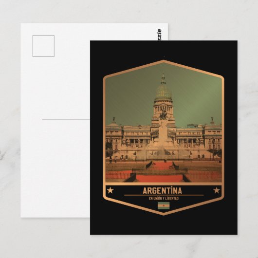 Argentinië Briefkaart (Voorkant / Achterkant)