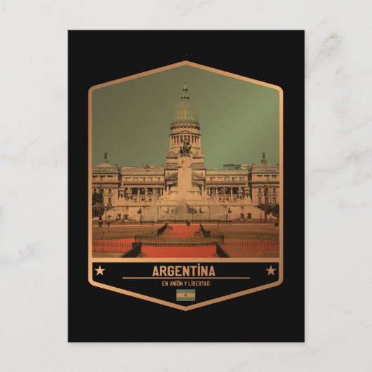 Argentinië Briefkaart (Voorkant)