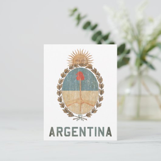  Argentinië Briefkaart (Staand voorkant)
