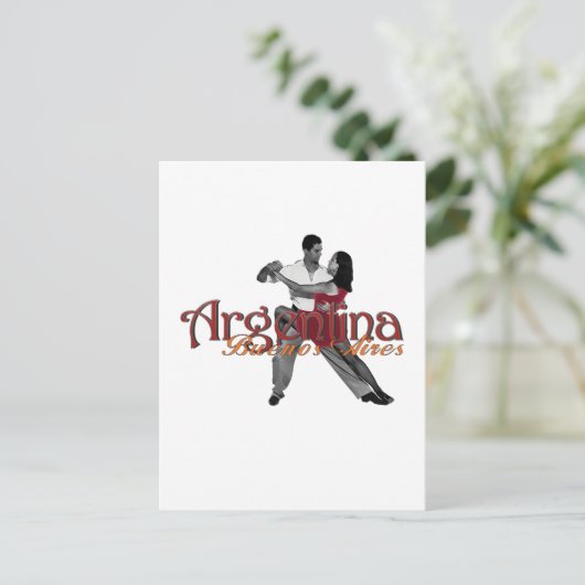 Argentinië Briefkaart (Staand voorkant)