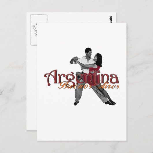 Argentinië Briefkaart (Voorkant / Achterkant)