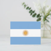 argentinië briefkaart (Staand voorkant)