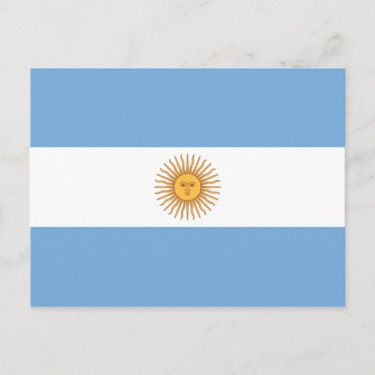 argentinië briefkaart (Voorkant)