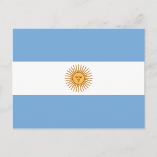 Argentinië Briefkaart (Voorkant)