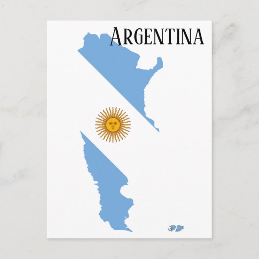Argentinië Briefkaart (Voorkant)