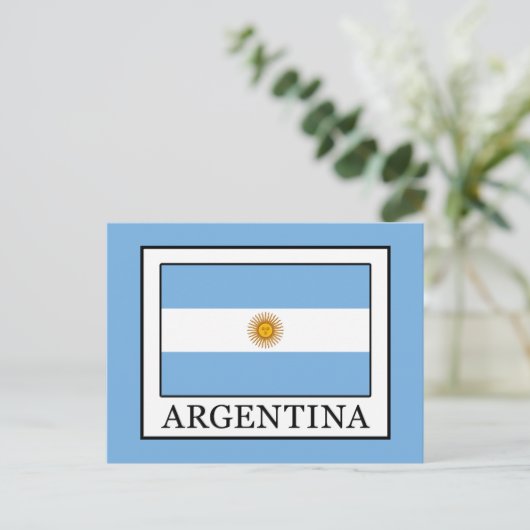 Argentinië Briefkaart (Staand voorkant)