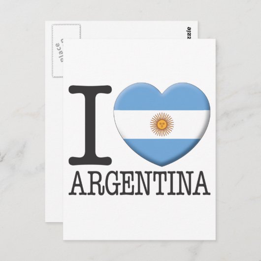 Argentinië Briefkaart (Voorkant / Achterkant)